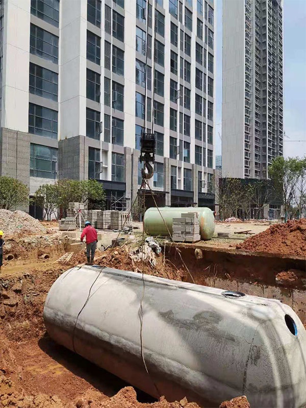 水泥化糞池或鋼混整體化糞池